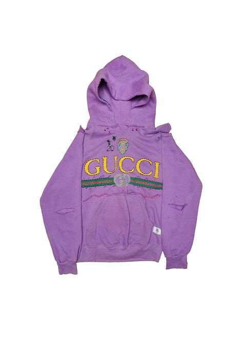 purple gucci sweatshirt|pink gucci hoodie.